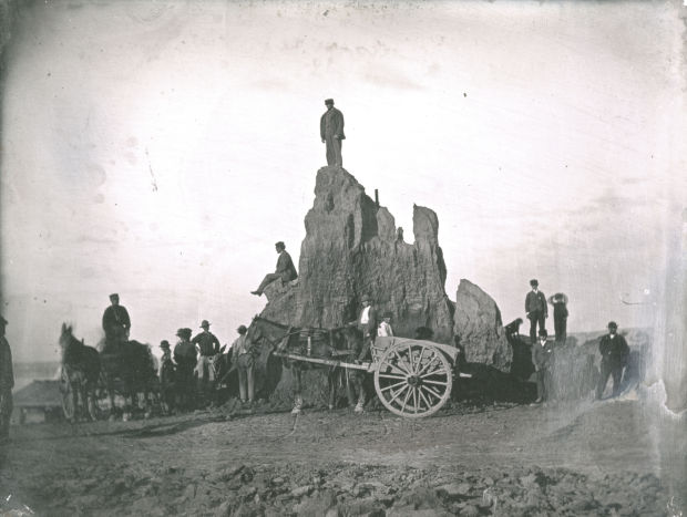 The last hours of Big Mound, 1869